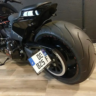 Support de Plaque Latéral Café Racer Harley